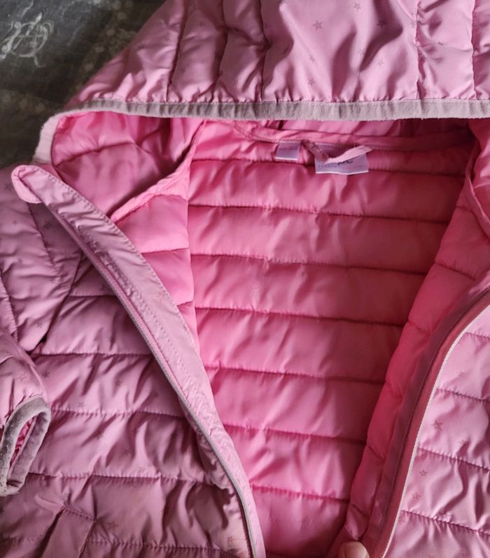 Doudoune rose 4/5 ans - photo numéro 4