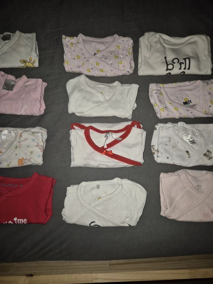 Lot de 12 bodys manches longues - photo numéro 3