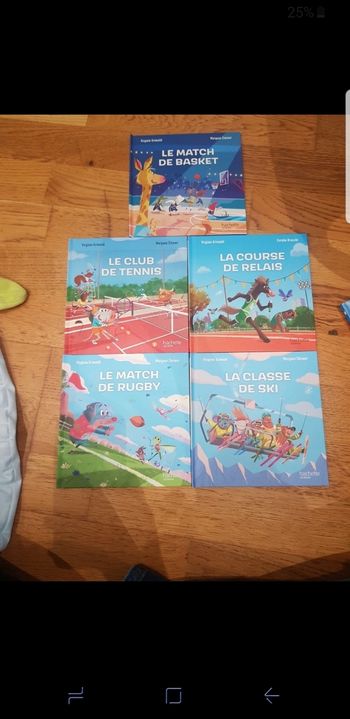 Lots de 5 livres