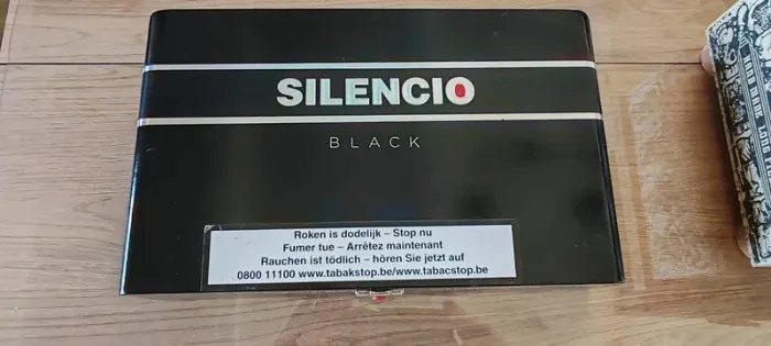 Boîte cigare silencio black