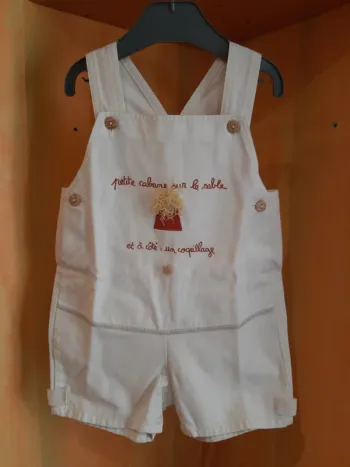 Salopette courte 18 mois