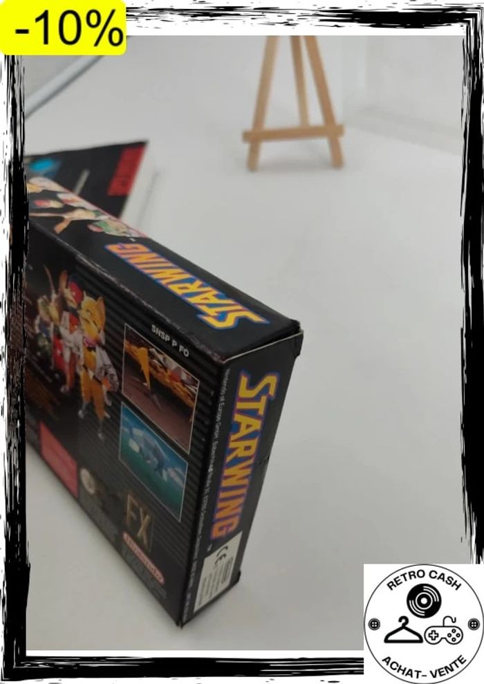 Starwing Super Nintendo snes Complet PAL noe - photo numéro 8