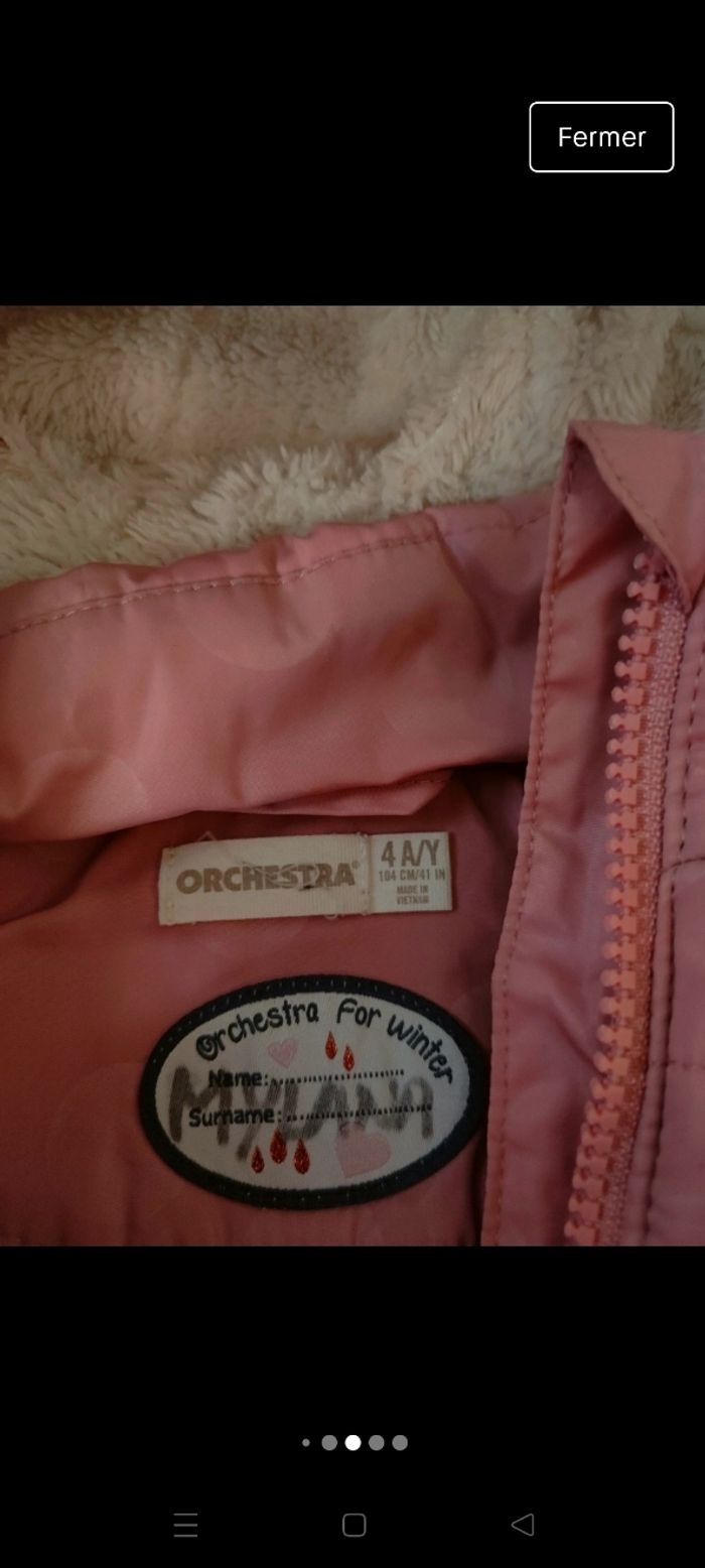 Manteau très bon état 4 ans - photo numéro 4