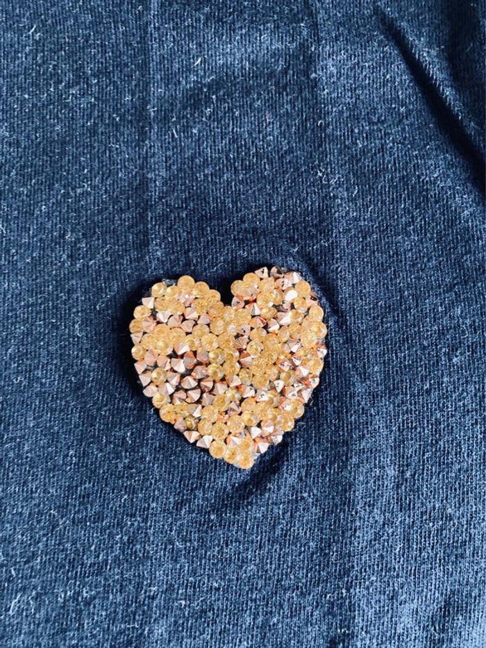T-shirt coeur - photo numéro 2