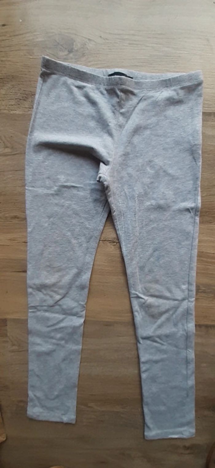 Leggins gris 10 ans - photo numéro 2