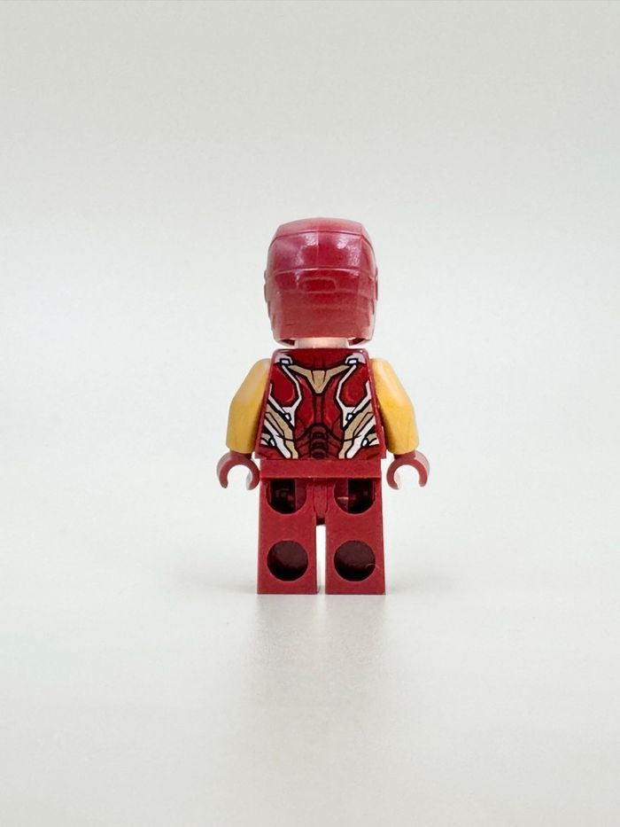 Lego Figurines Super Heroes : Iron Man , bras dorés (visage double expression) - NEUF - photo numéro 5