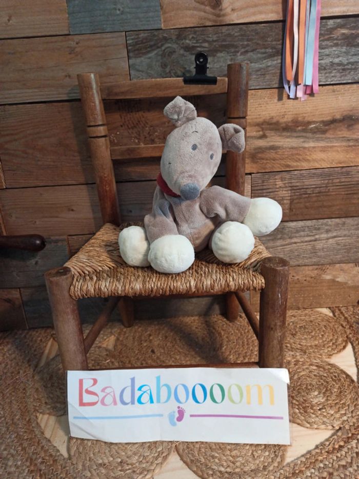 Peluche chien Kiabi tbe