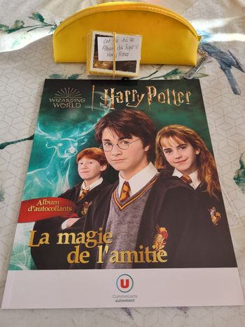 Album Harry Potter + ses 90 cartes à coller