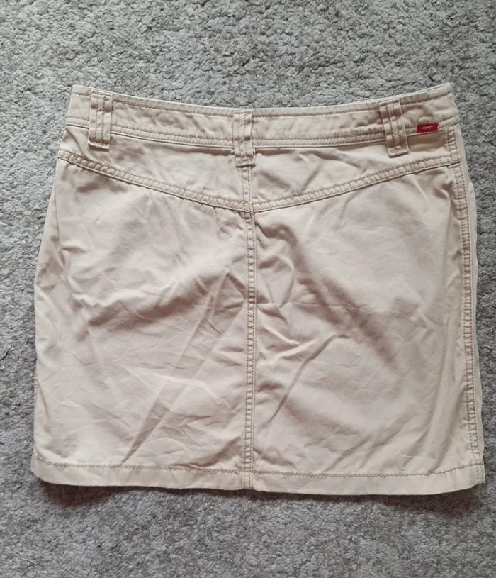 Mini jupe Esprit beige taille 38 - photo numéro 3