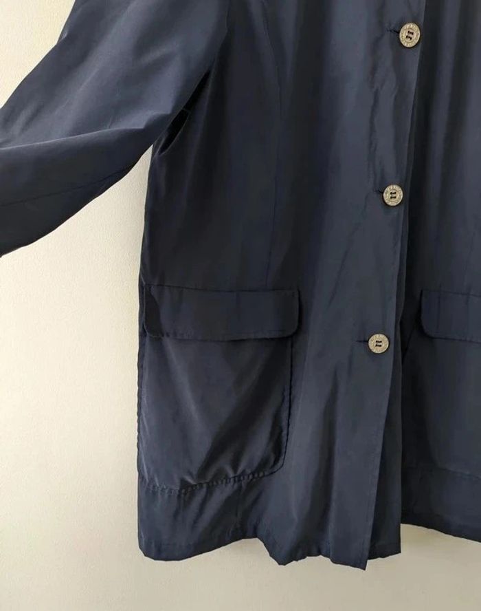 Manteau léger veste d'été marine - Marina Rinaldi - taille 25 (FR48/50) - photo numéro 3