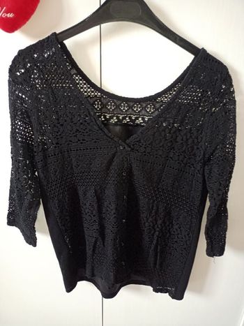 Haut femme Kiabi dentelle
