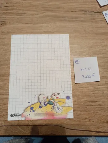 Feuille Diddl A6 12 2,00€