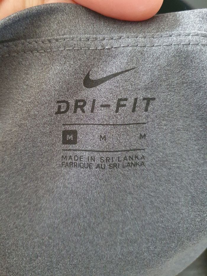 Legging gris Nike  Dri-fit T. M - photo numéro 4