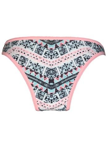 Bas maillot de bain motifs ethniques multicolores Ardène Swim Taille L