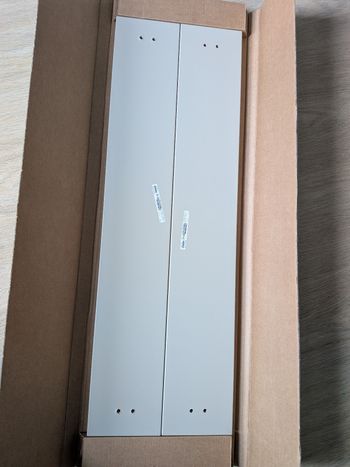 2 faces de tiroir Havstorp Ikea beige 