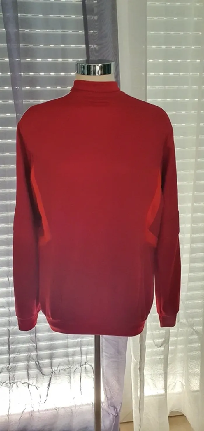 Veste jogging rouge Adidas M - photo numéro 4