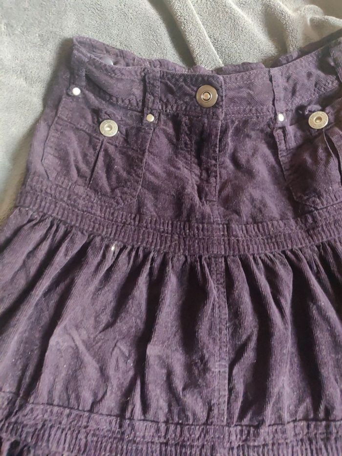 Jupe en velours 10 ans - photo numéro 2
