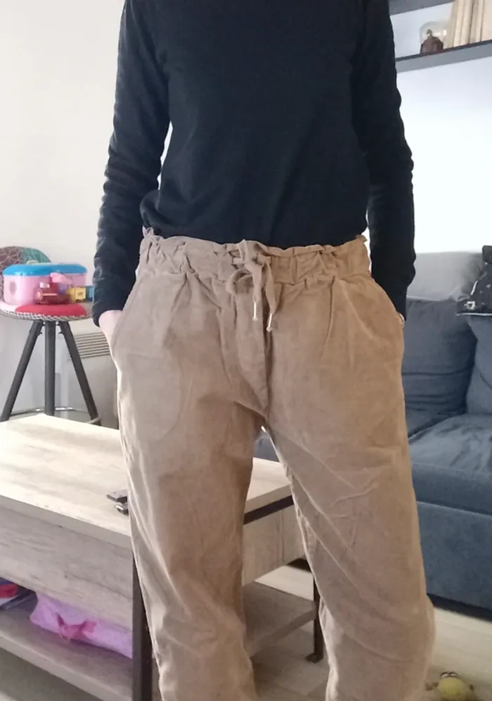 Pantalon en velours L/XL