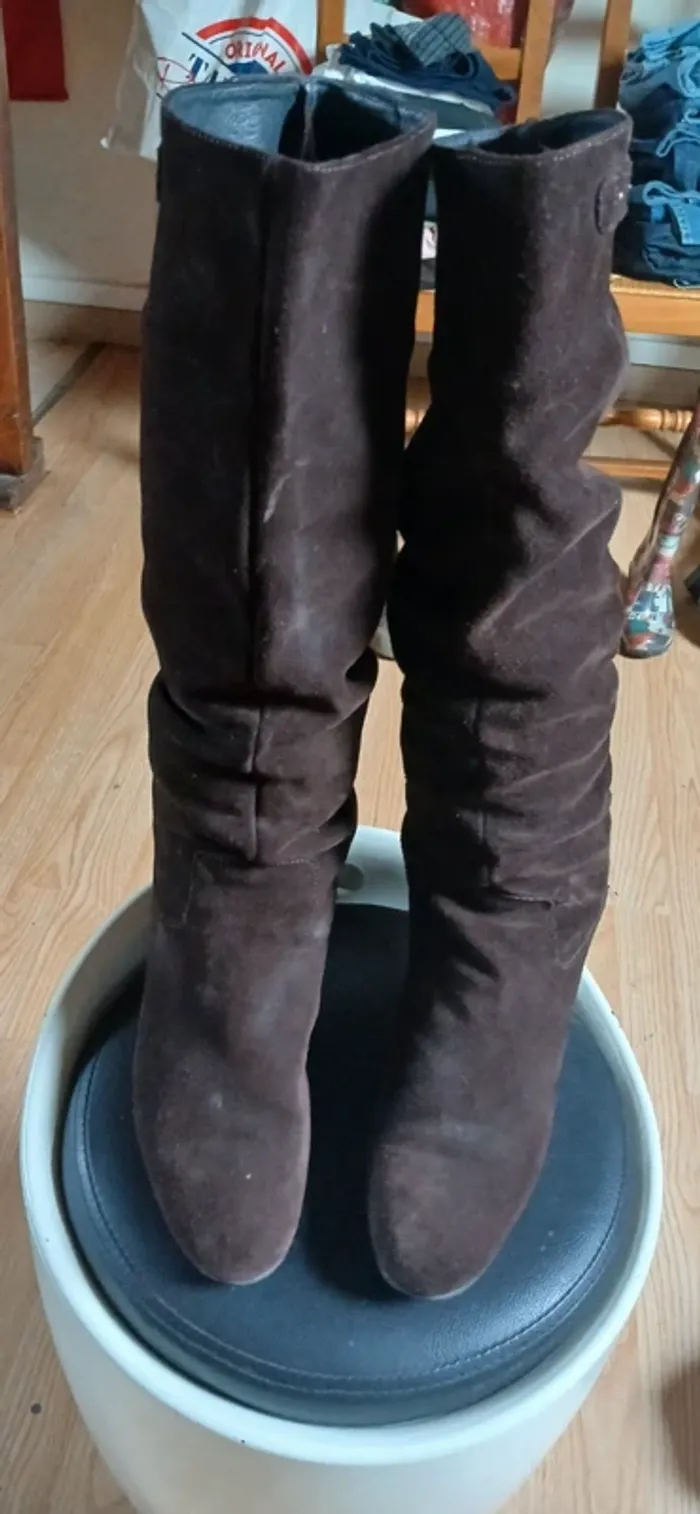 Botte marron