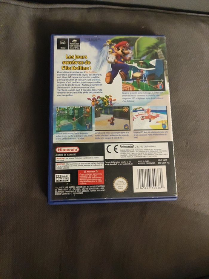 Super mario sunshine nintendo gamecube - photo numéro 3