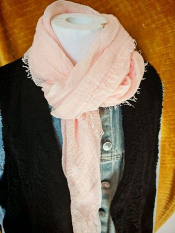 Écharpe  - Rose Pâle