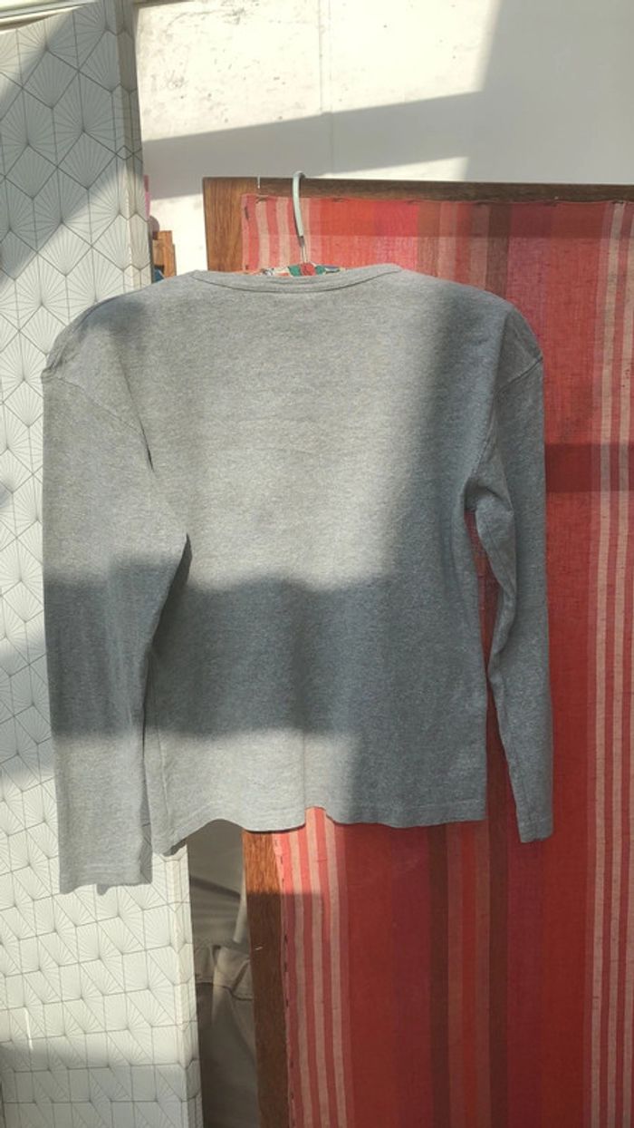 Tee-shirt manches longues garçon 14 ans - photo numéro 2