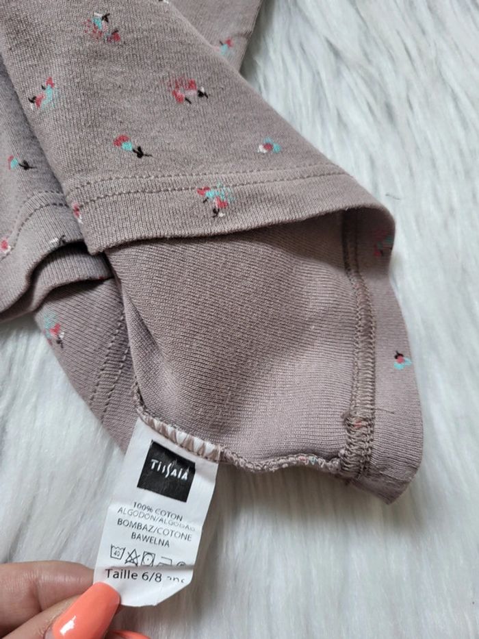 T-shirt imprimé 6ans tissaia - photo numéro 3