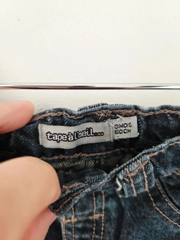 Beau jean Tape à l'œil 3 mois - photo numéro 4
