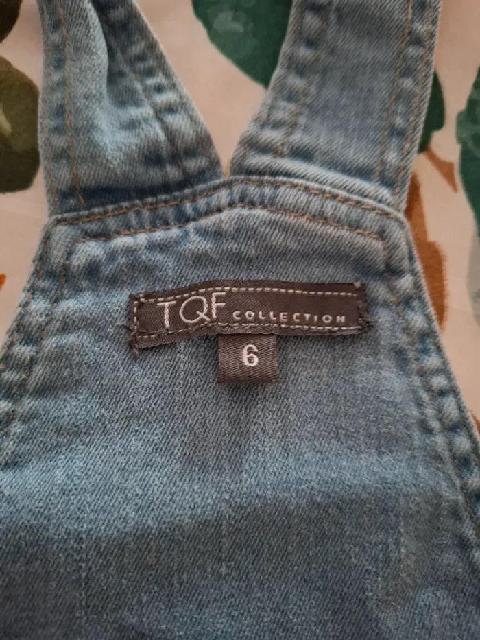 Salopette short en jeans 🥨 - photo numéro 3