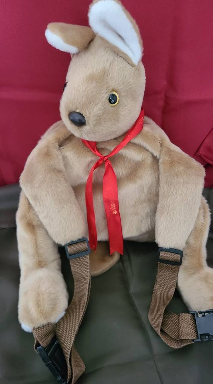 Sac à dos peluche kangourou (Australie) - photo numéro 3