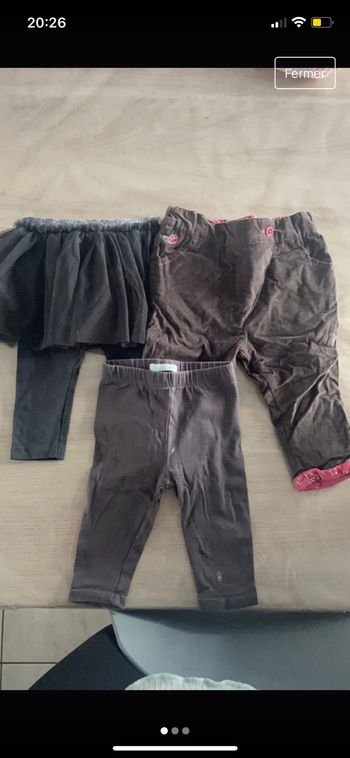 Lot pantalon
