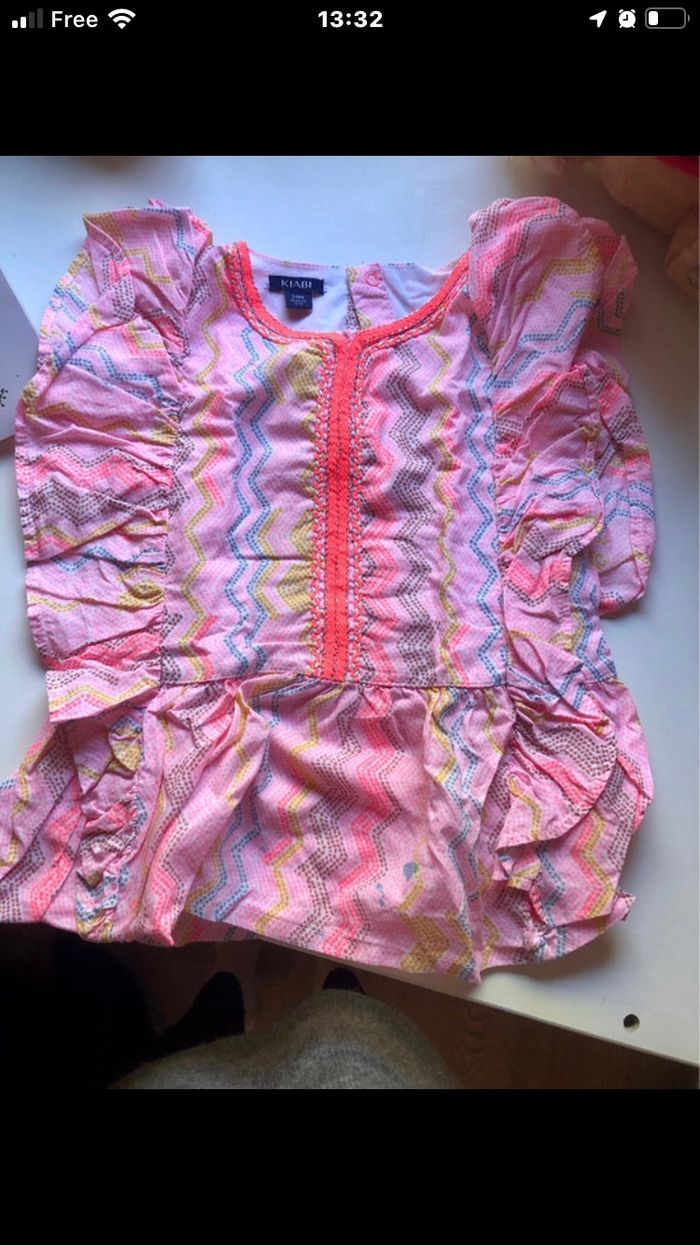 Lot de 14 vêtements fille été