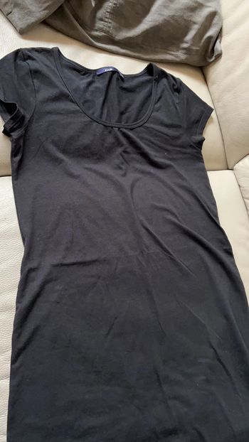 Robe teeshirt basique noir Kiabi M