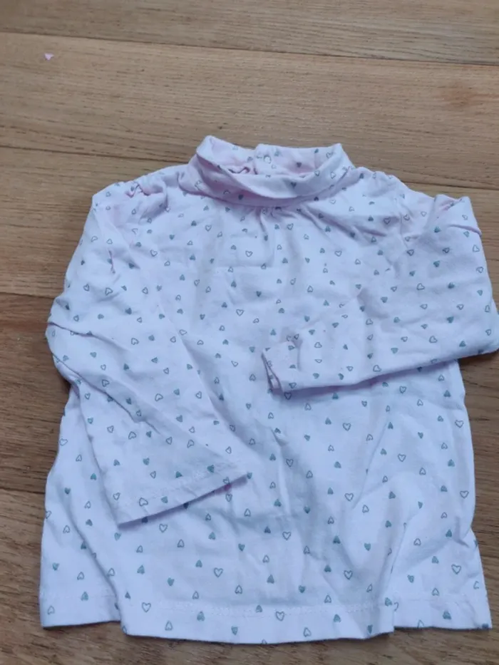 T-shirt manche longue 104 cm