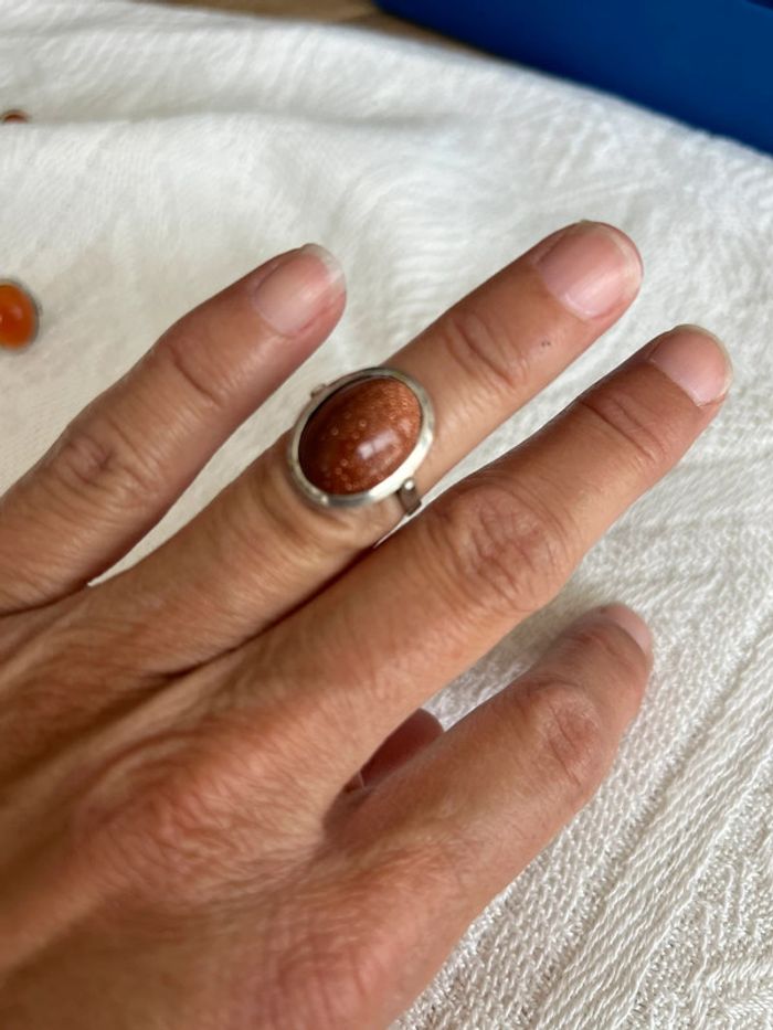 Bague en argent vintage