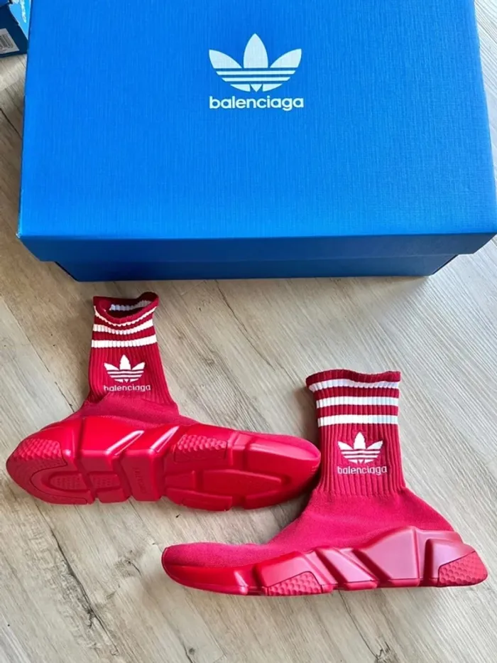 Balenciaga X Adidas Speed Traîner Red 38