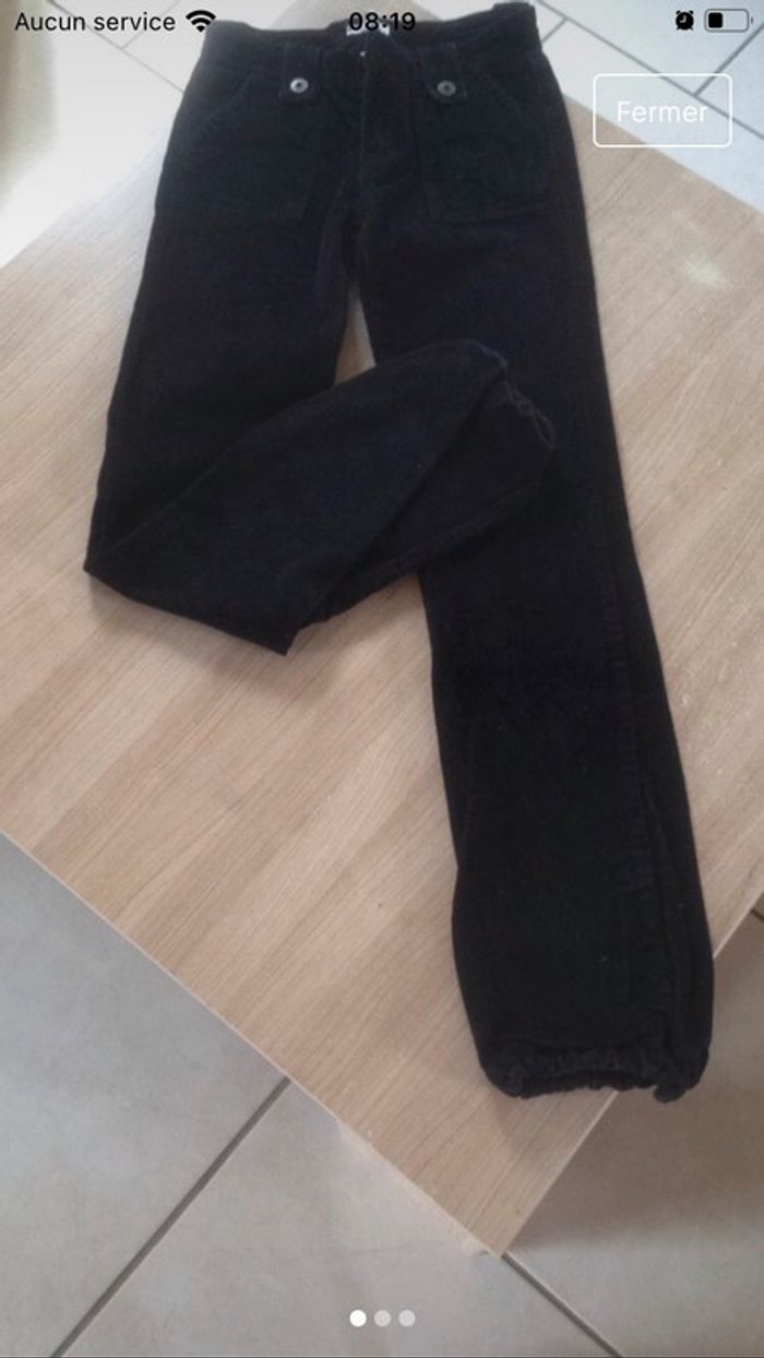 Pantalon velour femme