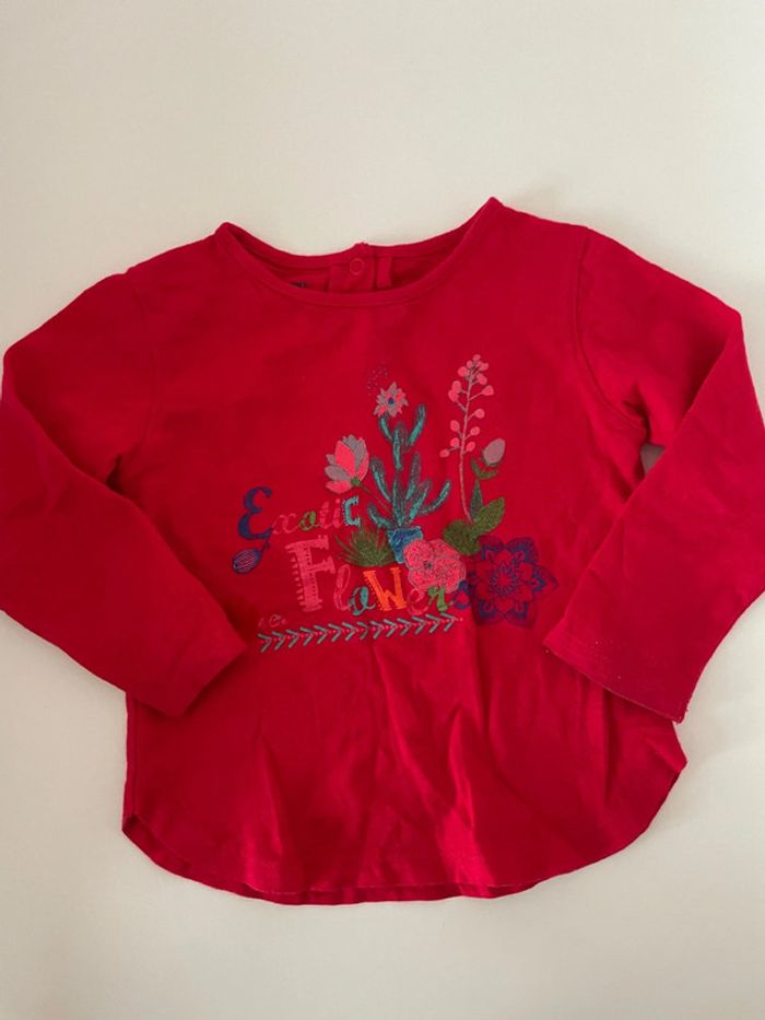 Tee shirt manche longue 24 mois noël
