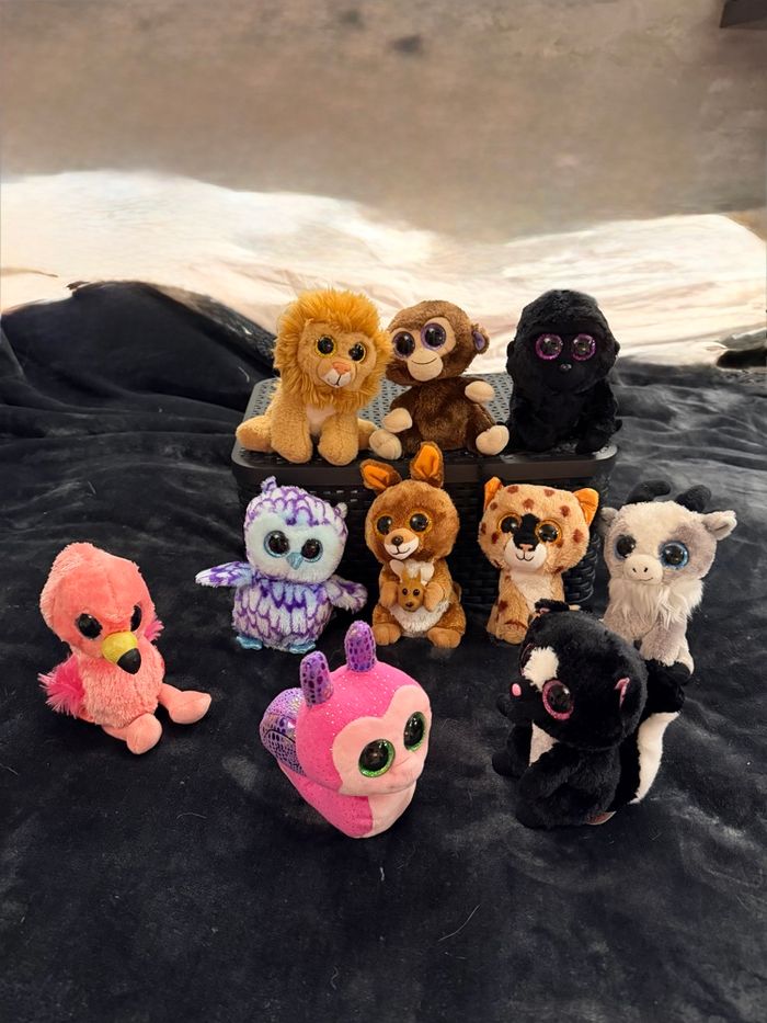 2 lots de peluches  TY de 15cm - photo numéro 2