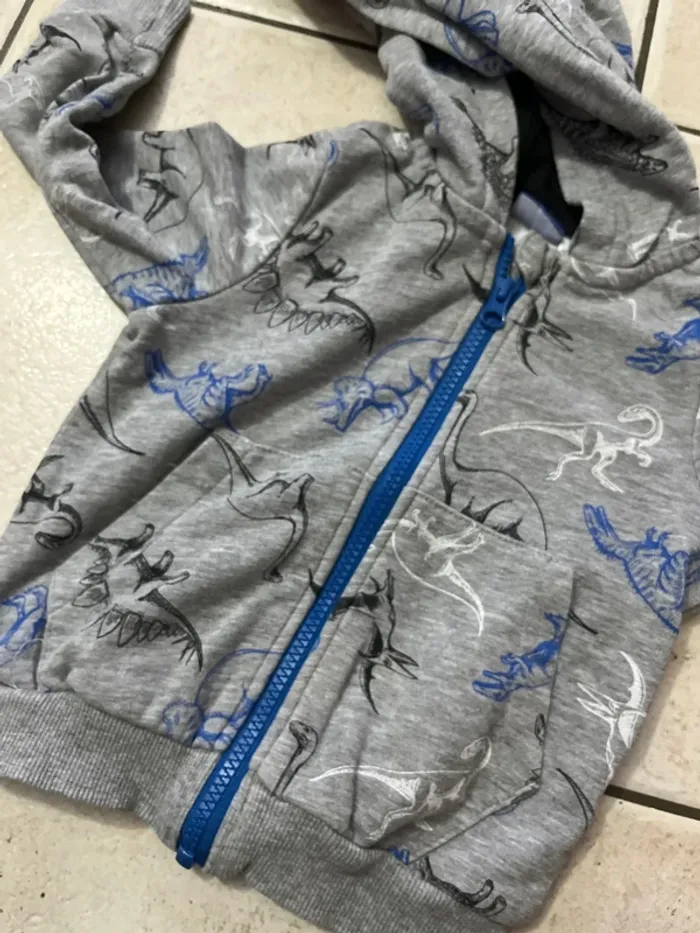 Gilet dinosaures - photo numéro 3