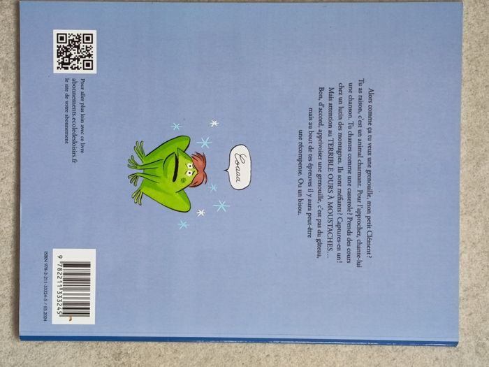 Comment apprivoiser une grenouille - école des loisirs - photo numéro 4