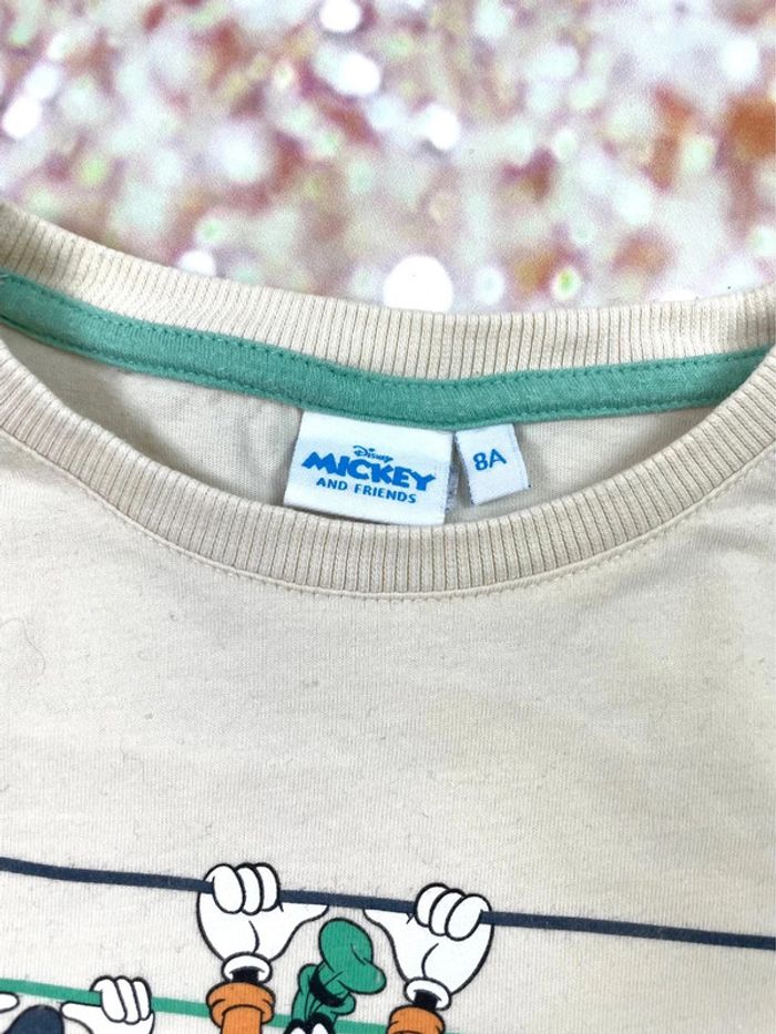 T-shirt manches longues Disney 8 ans - photo numéro 4