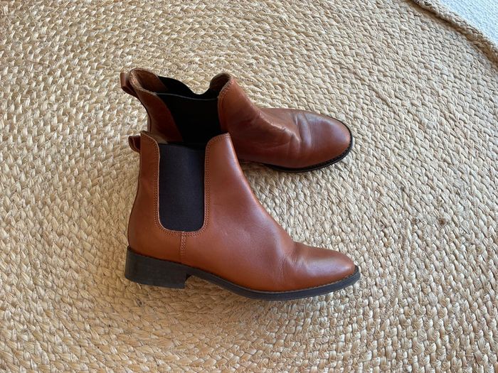 Bottines chelsea camel 38 Eram - photo numéro 8