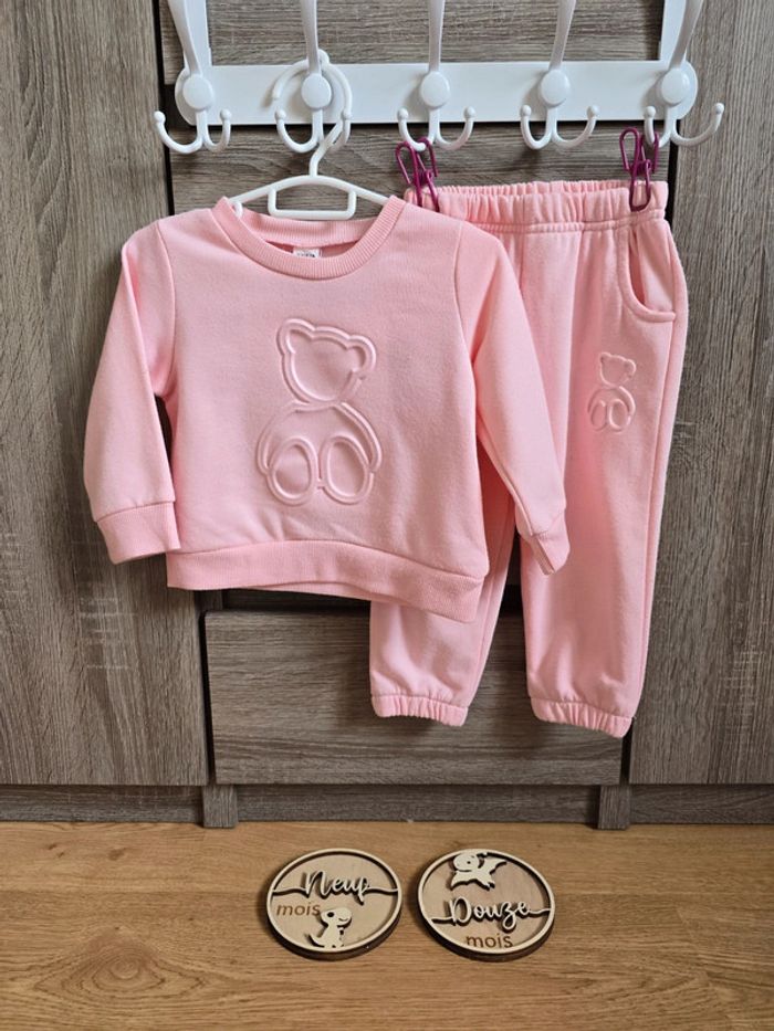 Vêtement Bébé Fille - Survêtement - Shein - 9/12 mois