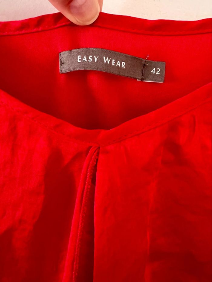 Robe rouge taille 42 el corte ingles - photo numéro 3