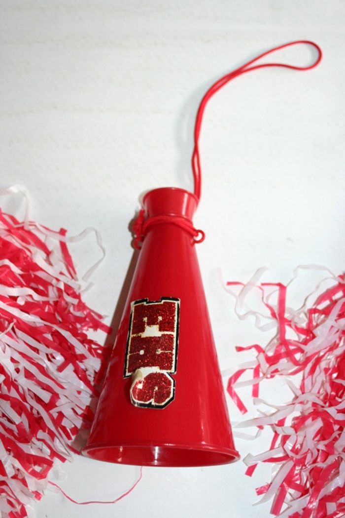 Kit pompons Pompom girls + mégaphone - photo numéro 4