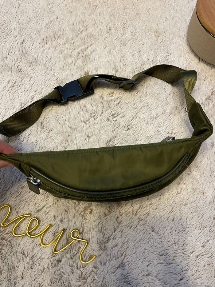 Sac banane matelassé kaki - Grafitty - photo numéro 4