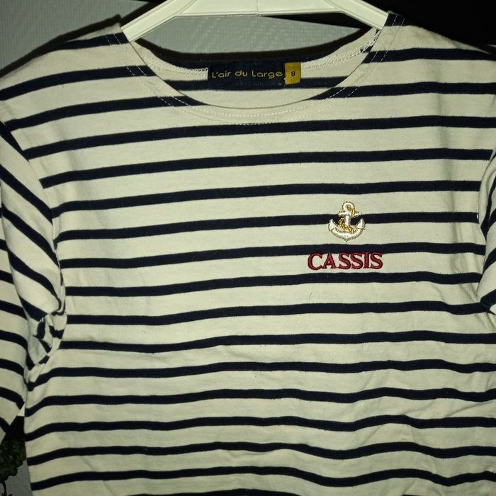 🌼Marinière ML by L'air du Large excellent état 8 ans 🌼 - photo numéro 3
