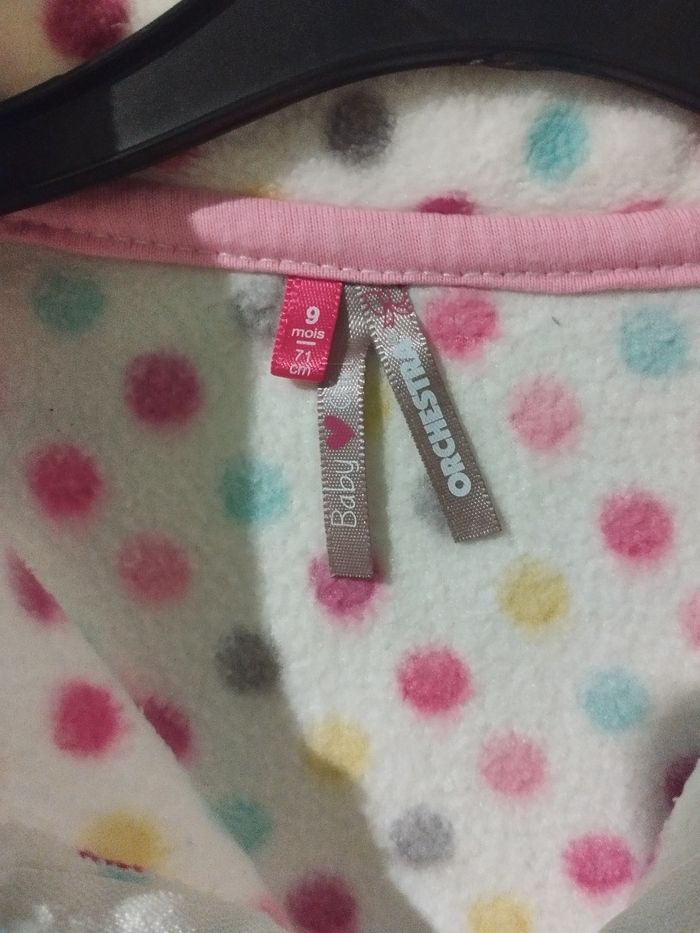 Lot de deux polaires pour fille 9 mois - photo numéro 6