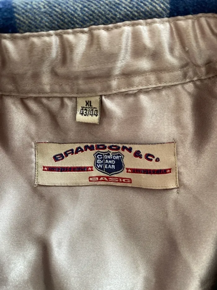 Veste/Chemise à carreaux vintage - photo numéro 8